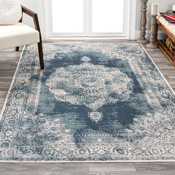Kelly rosalia Cottage Medallion Area Rug